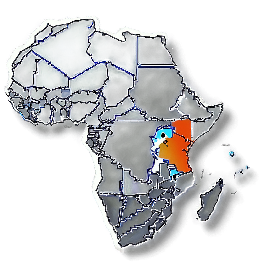 Africa Map Outline Png Xav