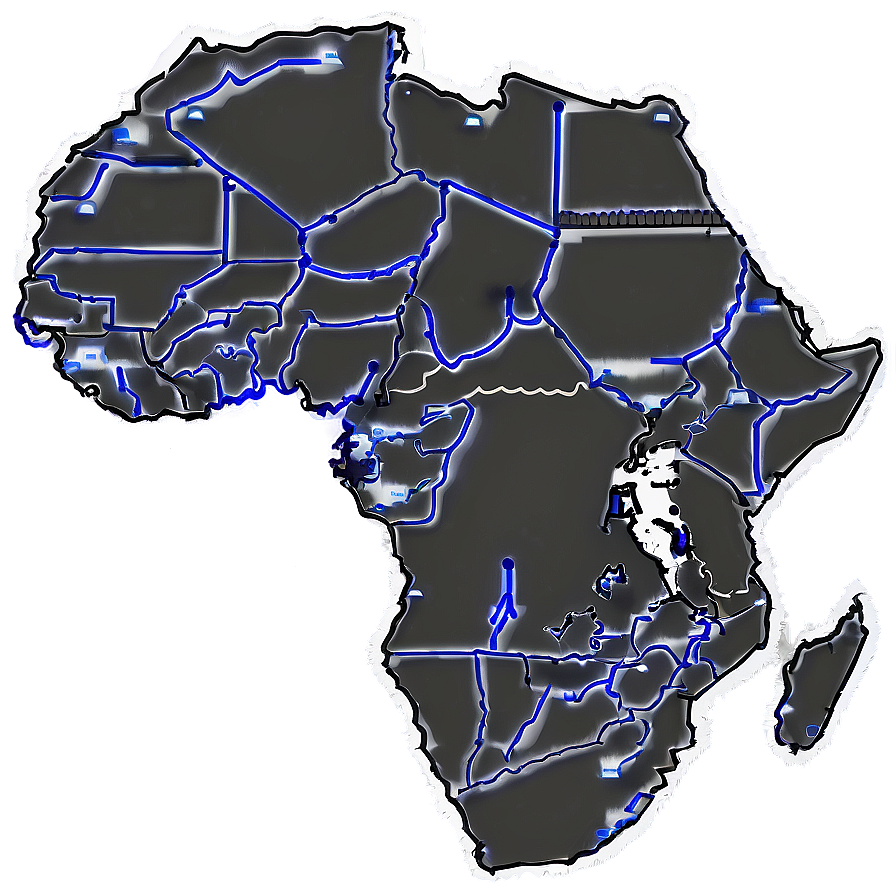 Africa Outline Icon Png Bjg46