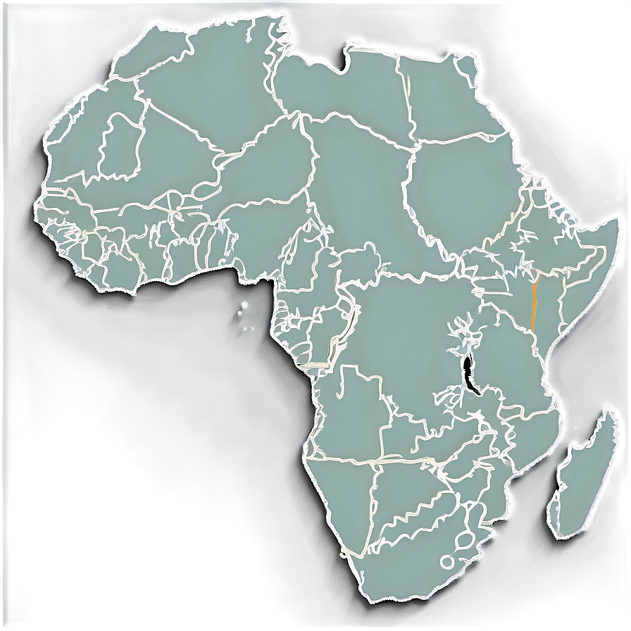 Africa Outline Png 06262024