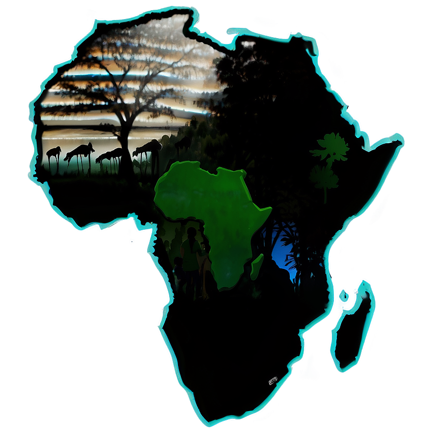 Africa Outline Wallpaper Png 06262024