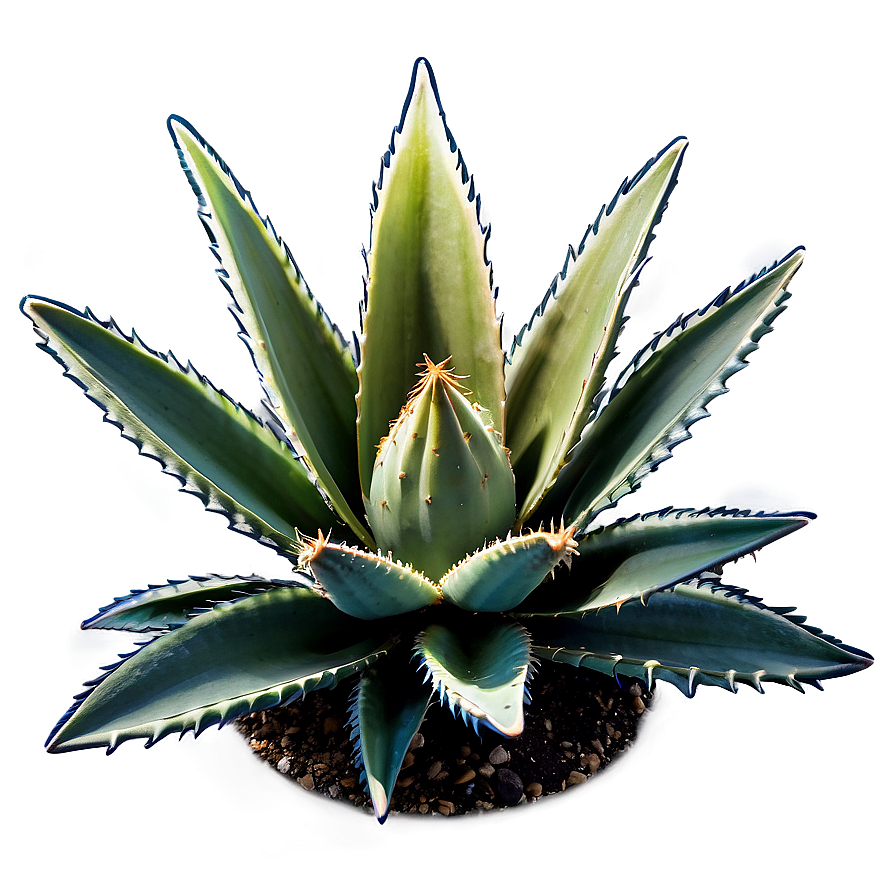 Agave Plant Aerial View Png Tkc