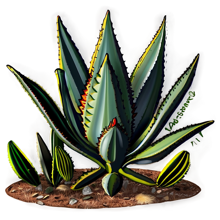 Agave Plant Garden Png Yso84