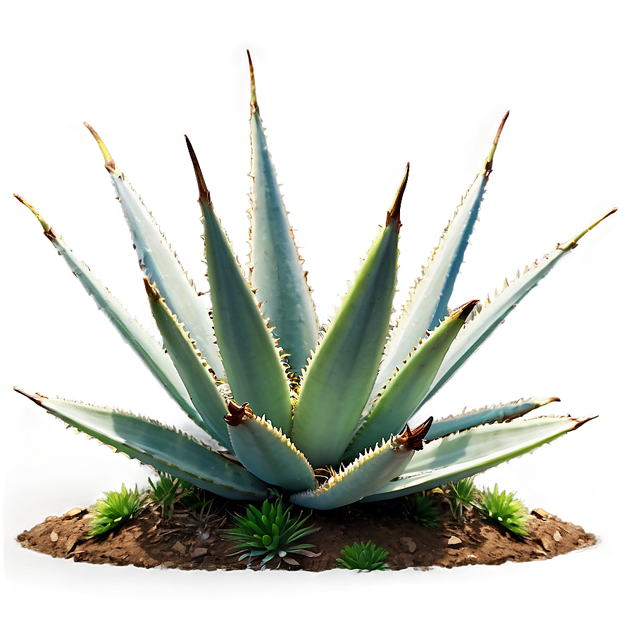 Agave Plant On Hill Png 06282024