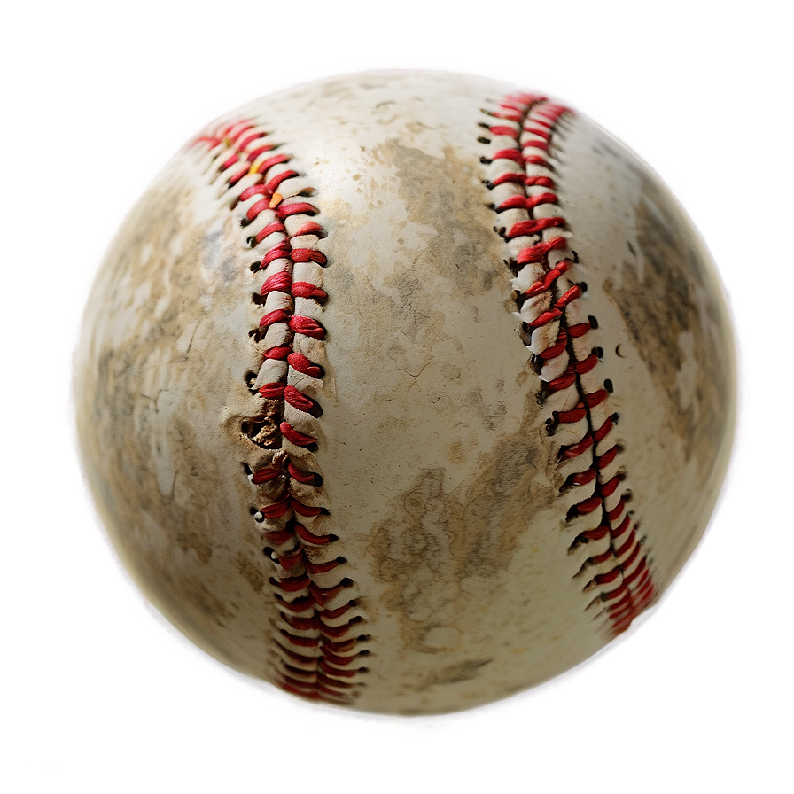 Age-worn Baseball Artwork Png 06282024