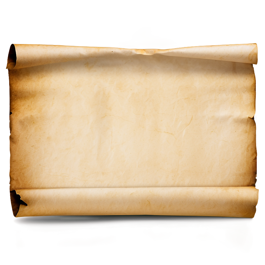 Aged Parchment Paper Png Vgn