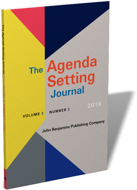 Agenda Setting Journal Volume32019