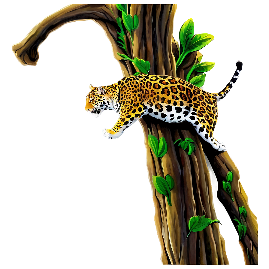 Agile Jaguars Climbing Png Eux