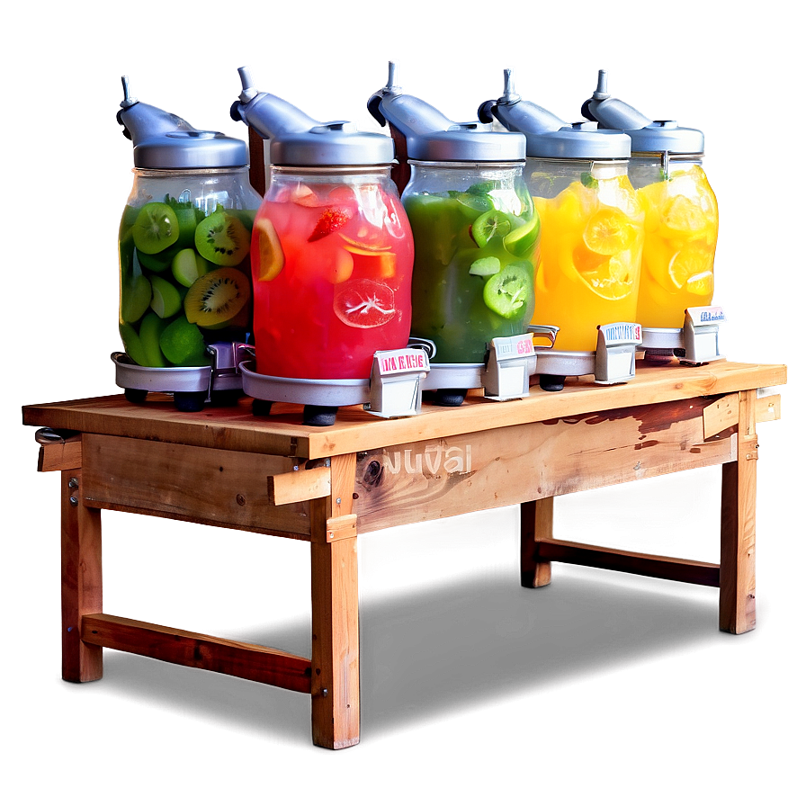 Aguas Frescas Beverage Station Png 90