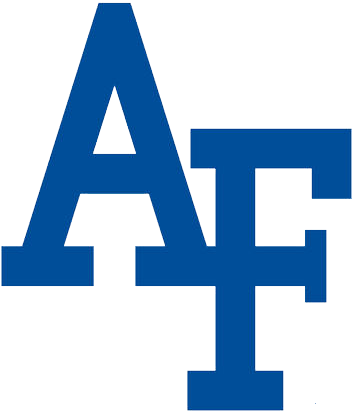 Air_ Force_ Logo_ Blue_ Background