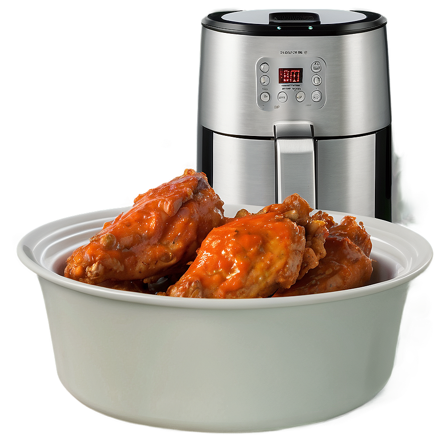 Air Fryer Buffalo Wings Png Iti35