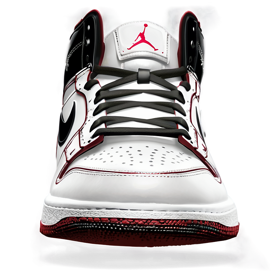 Air Jordan 1 Basketball Shoe Png 06202024