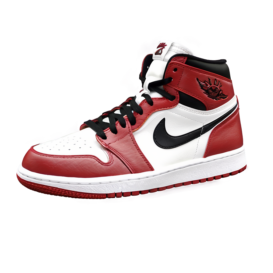 Air Jordan 1 Chicago Bulls Colorway Png 06202024