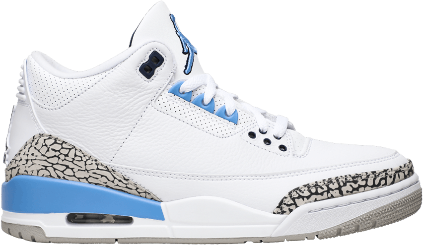 Air Jordan3 Retro White Blue