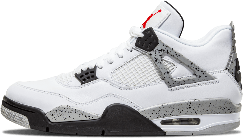 Air Jordan4 Retro White Black Red