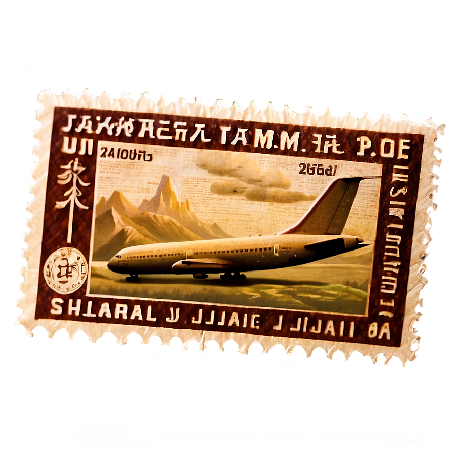 Air Mail Stamp Png 61