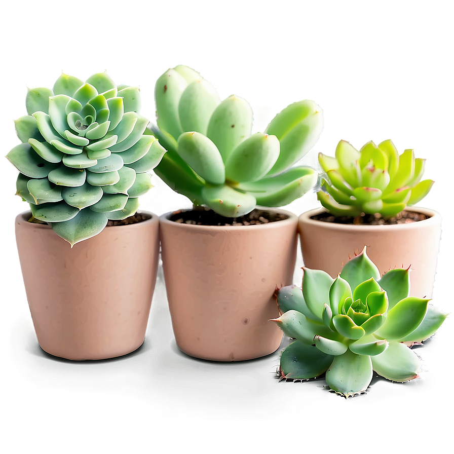 Air Purifying Succulents Png 34