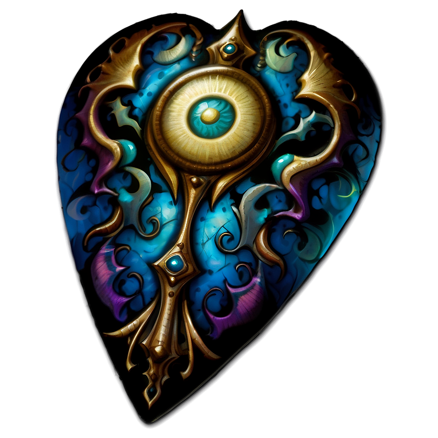 Airbrushed Art Planchette Png Lpo36