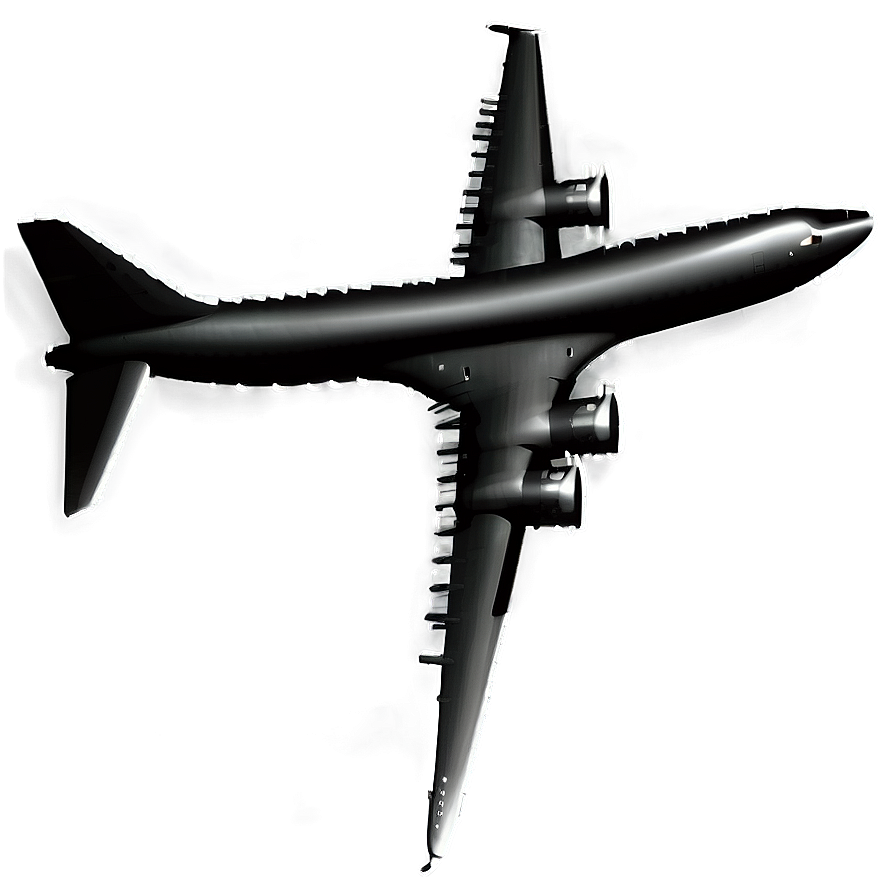 Airplane Outline Png Cxt