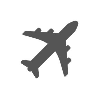 Airplane Silhouette Icon