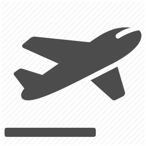 Airplane Silhouette Icon