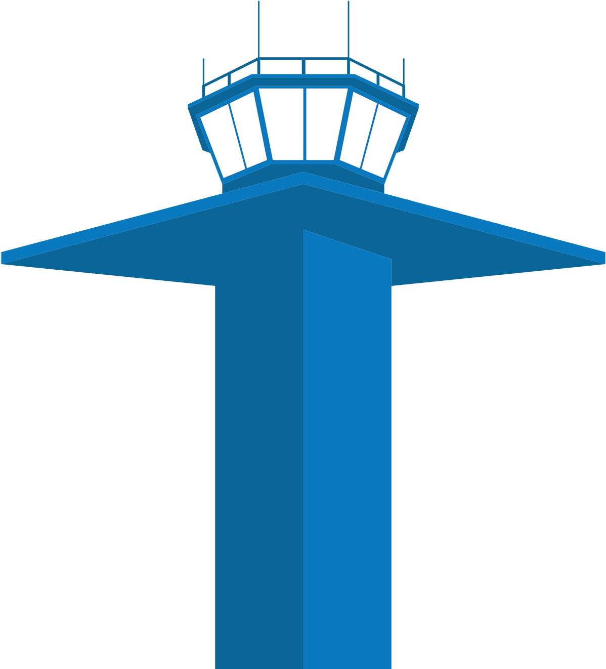 Airport Control Tower Graphic