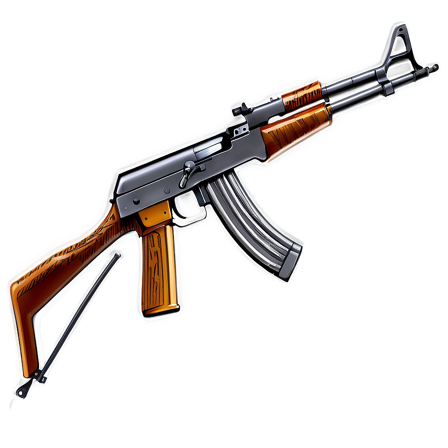 Ak 47 In Warfare Png Tct20