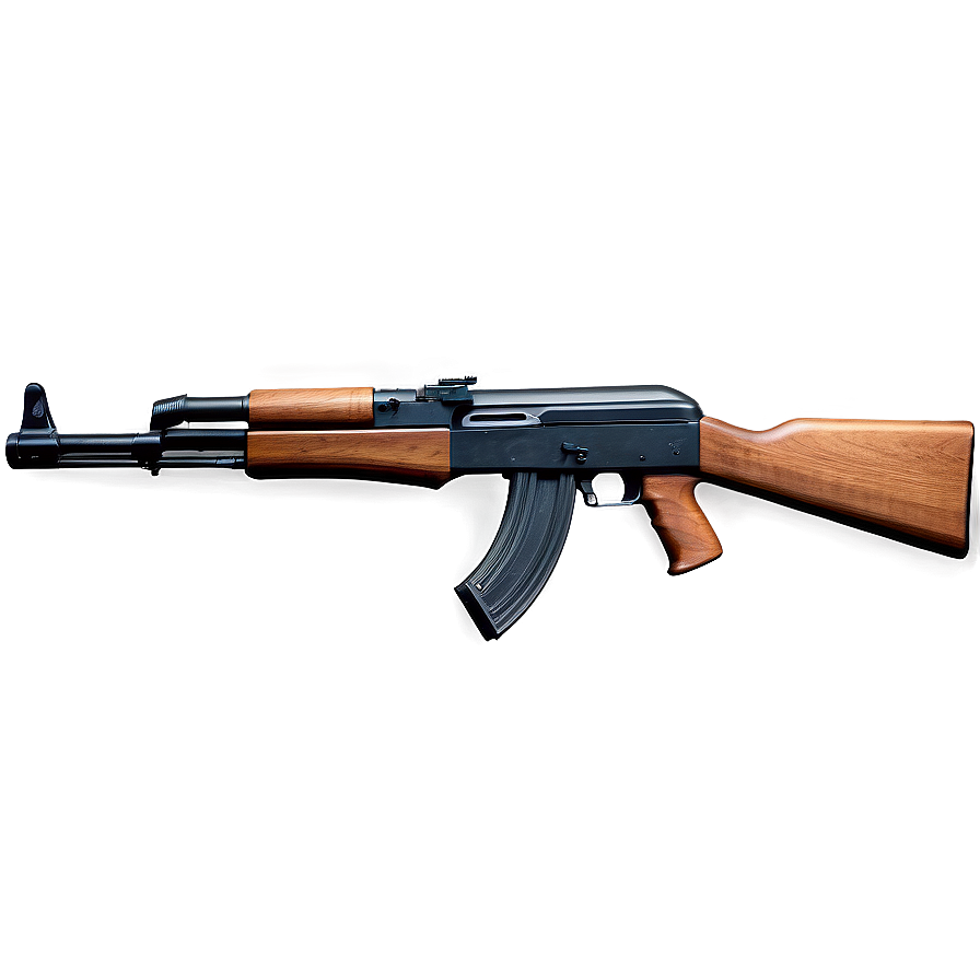 Ak 47 Rifle Silhouette Png Kfk73