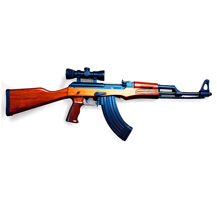 Ak 47 With Scope Png Ogw70