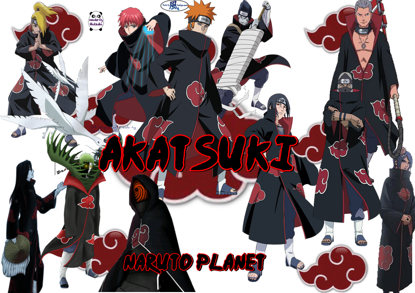 Akatsuki Group Naruto Anime