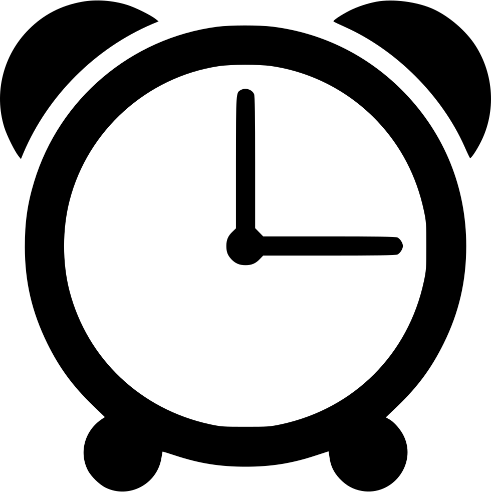 Alarm Clock Icon Graphic