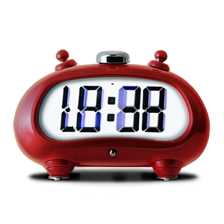 Alarm Clock Red Png 04292024