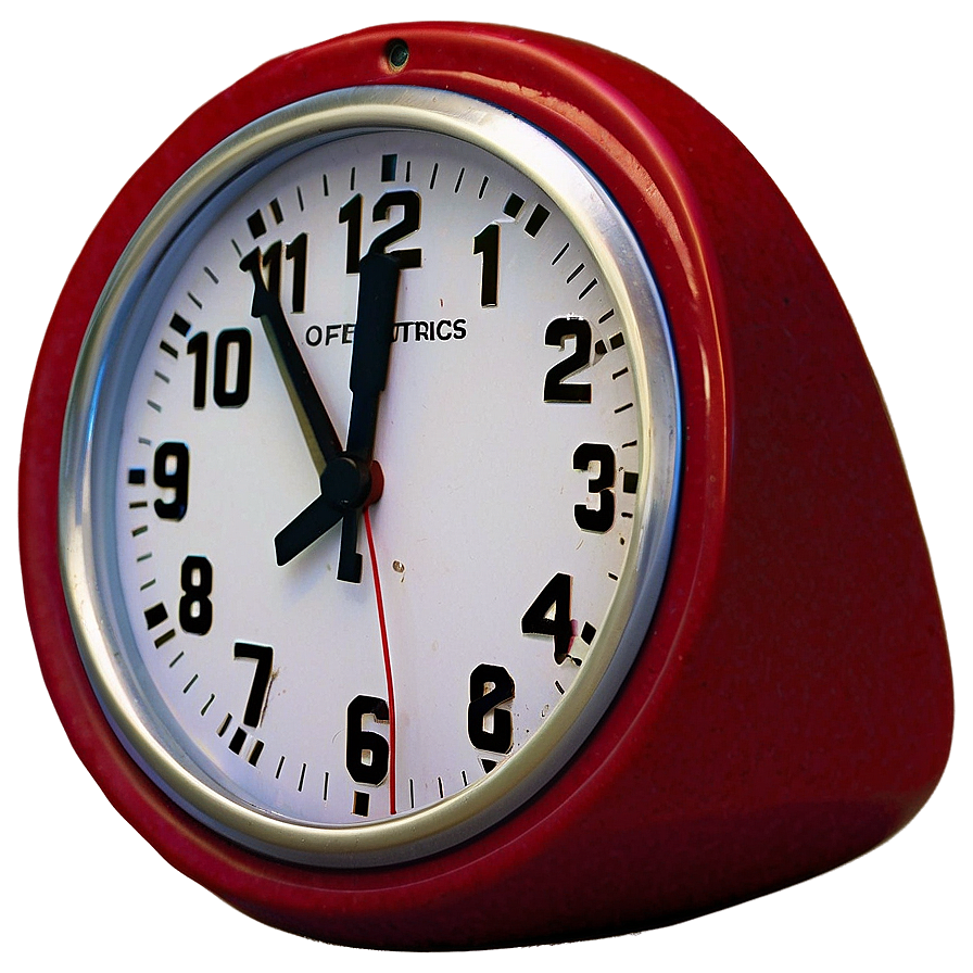 Alarm Clock Red Png 04292024