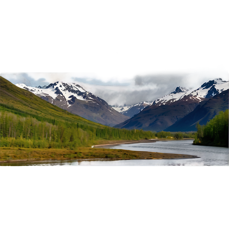 Alaska Landscape Png Mgj57