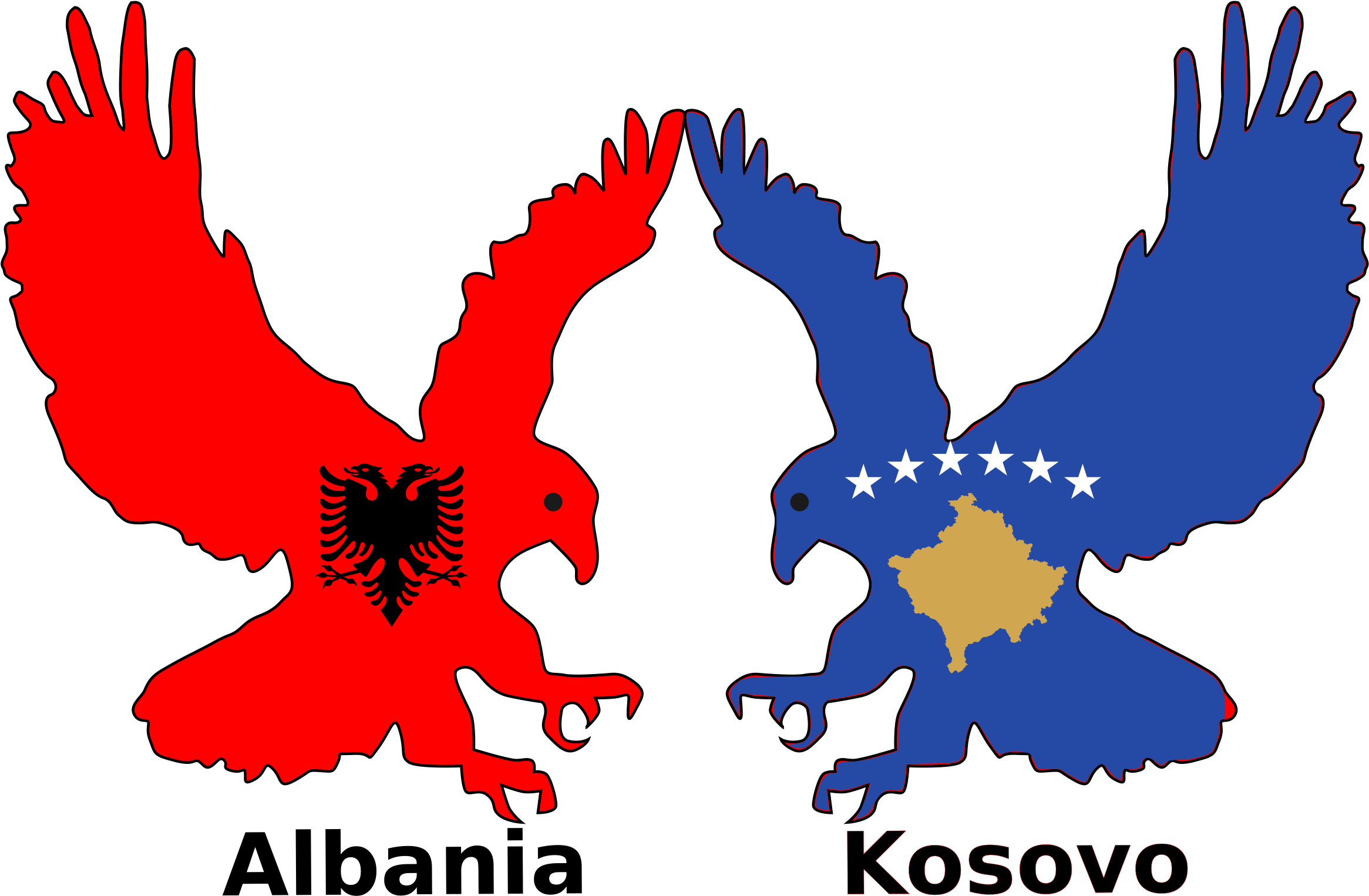 Albaniaand Kosovo Eagles