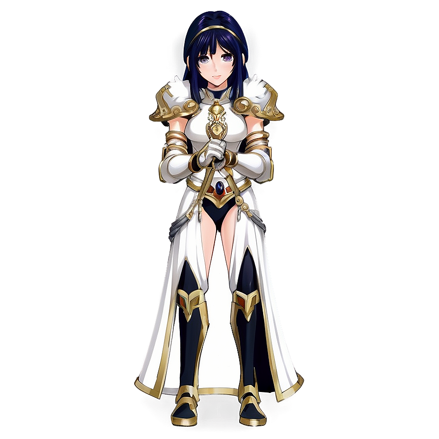 Albedo Holding Staff Png Xnh