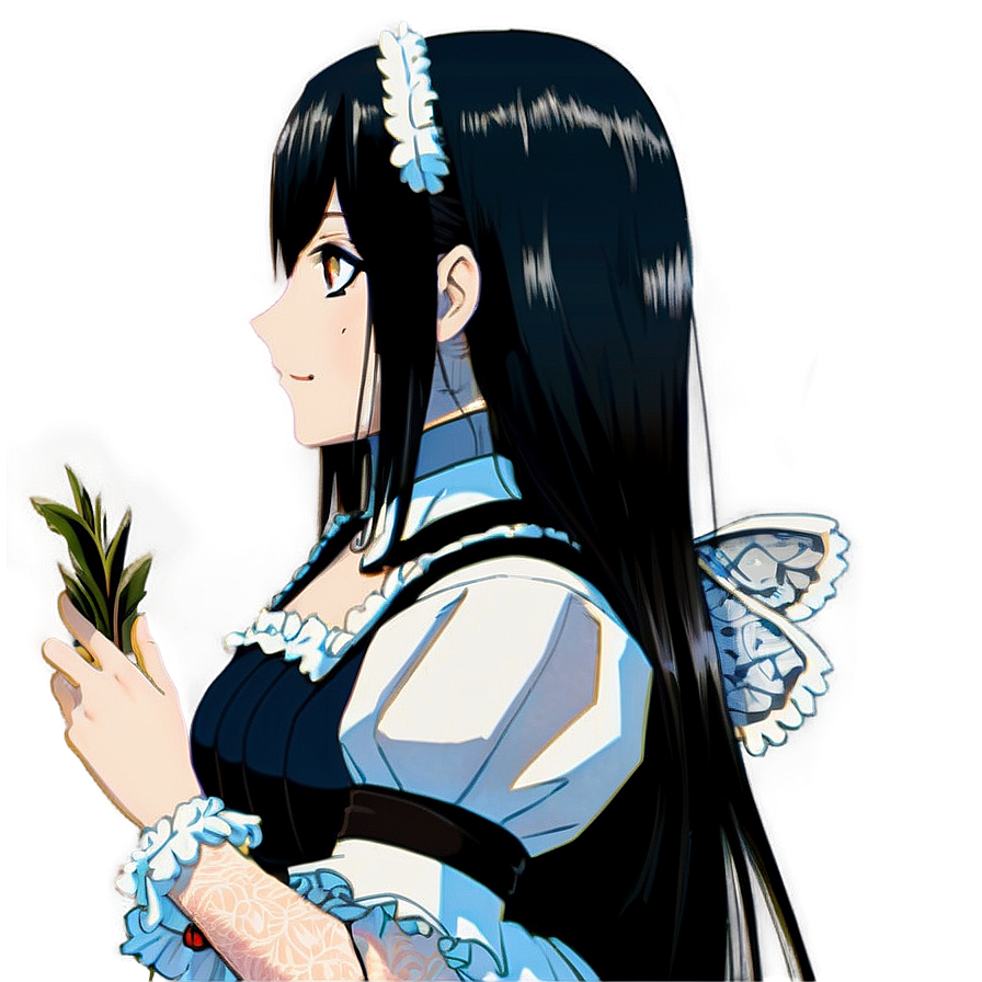 Albedo Maid Outfit Png Aaa