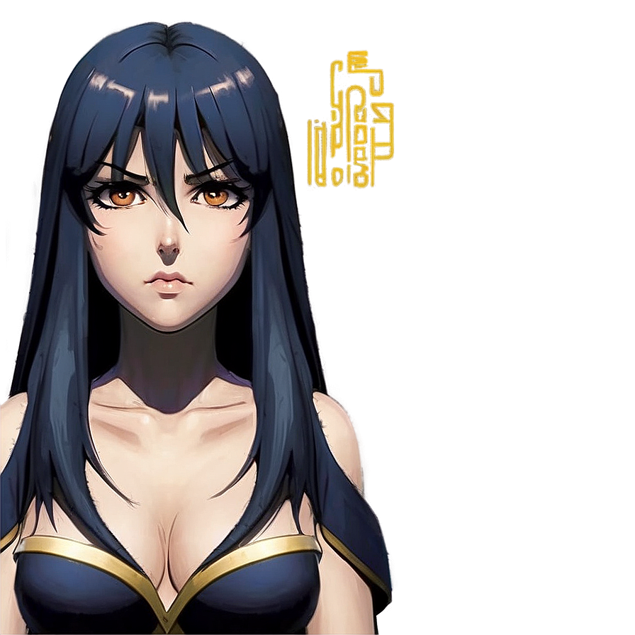 Albedo Serious Expression Png Lik64