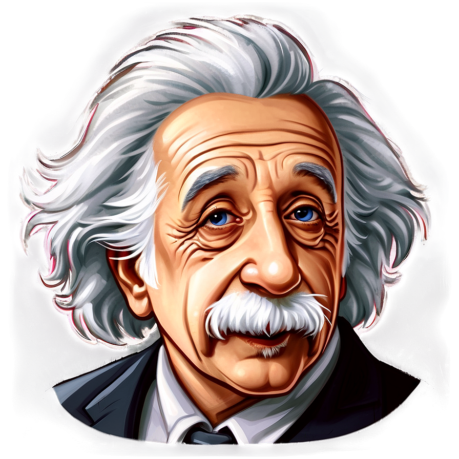 Albert Einstein Cartoon Png 06122024