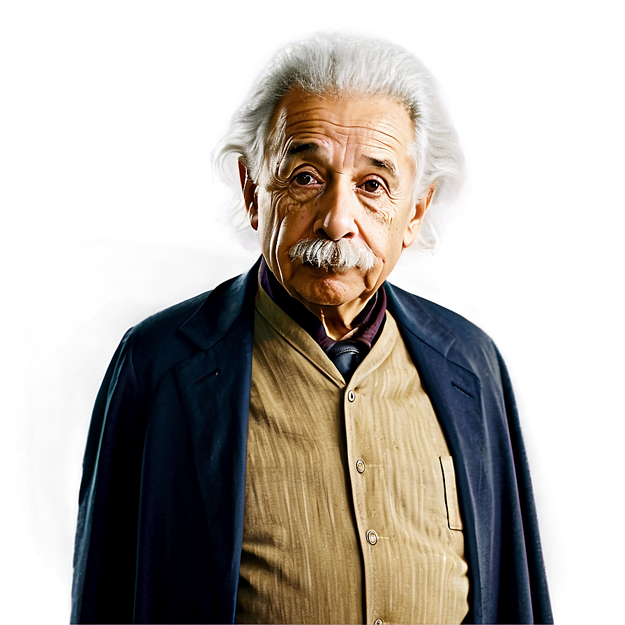 Albert Einstein In Academic Gown Png 60