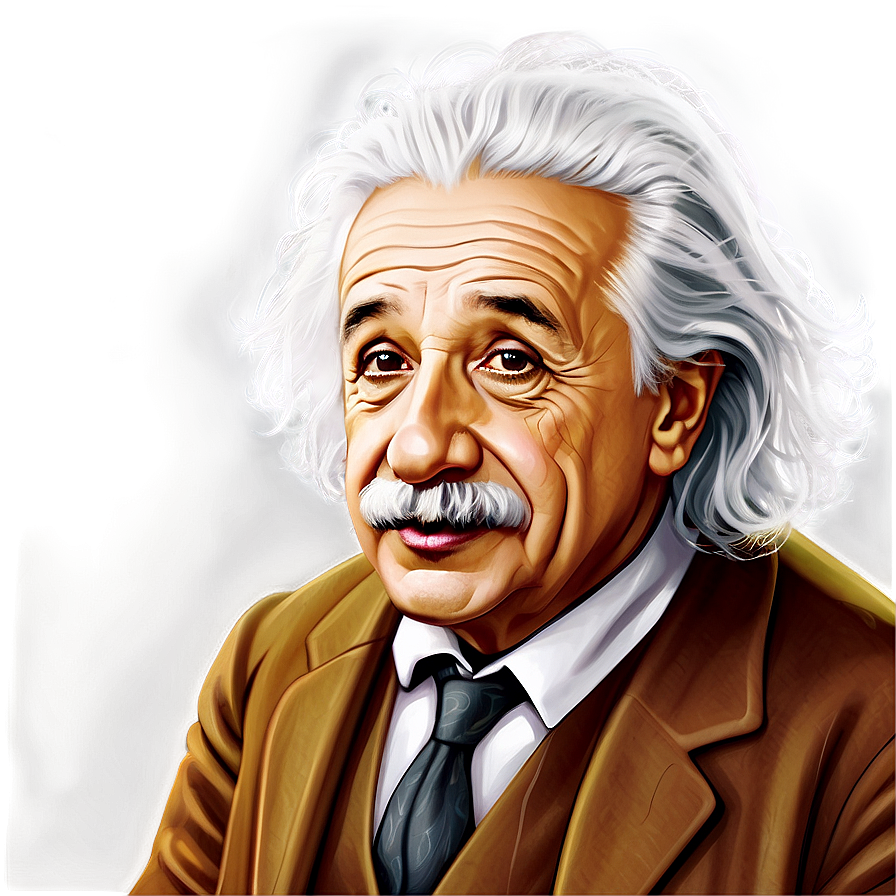 Albert Einstein Portrait Png 06122024