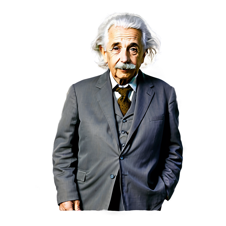 Albert Einstein With E=mc² Equation Png Jpy83