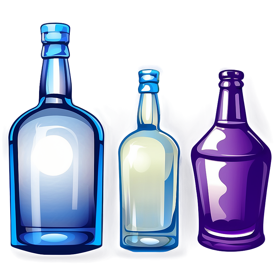 Alcohol Bottle Vector Png Oea