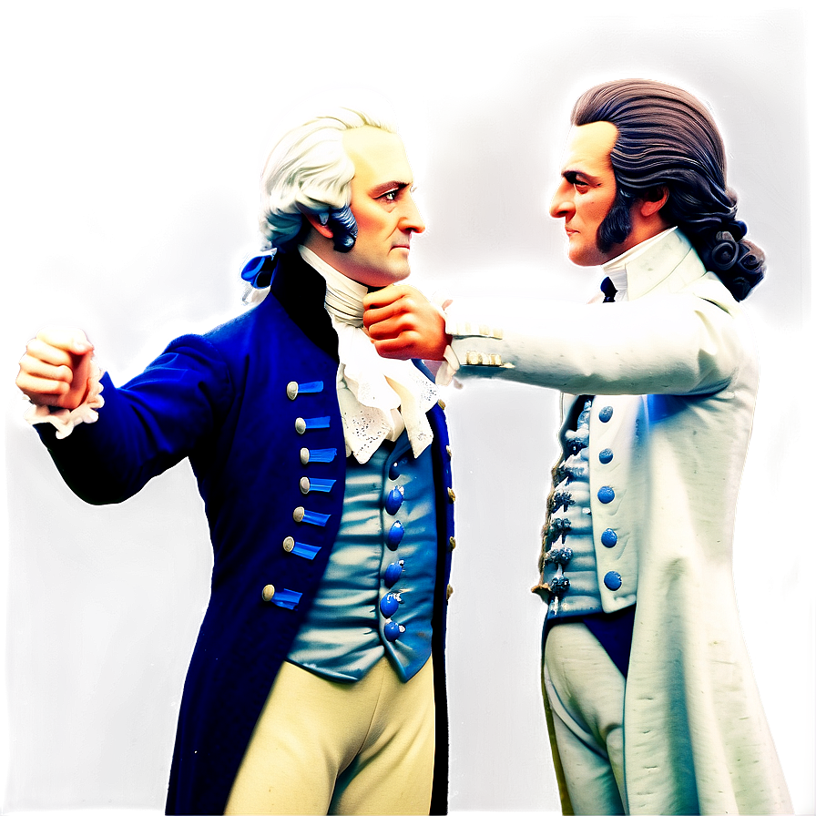 Alexander Hamilton And Aaron Burr Duel Png 06202024