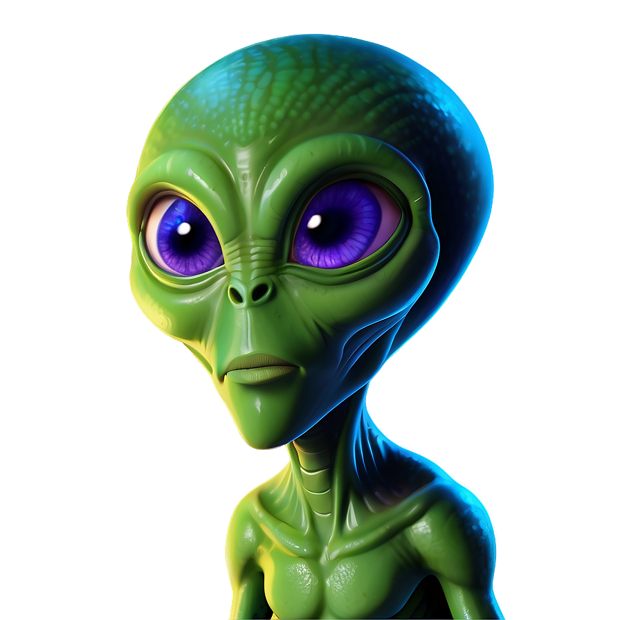 Alien Cartoon Clipart Png 06282024