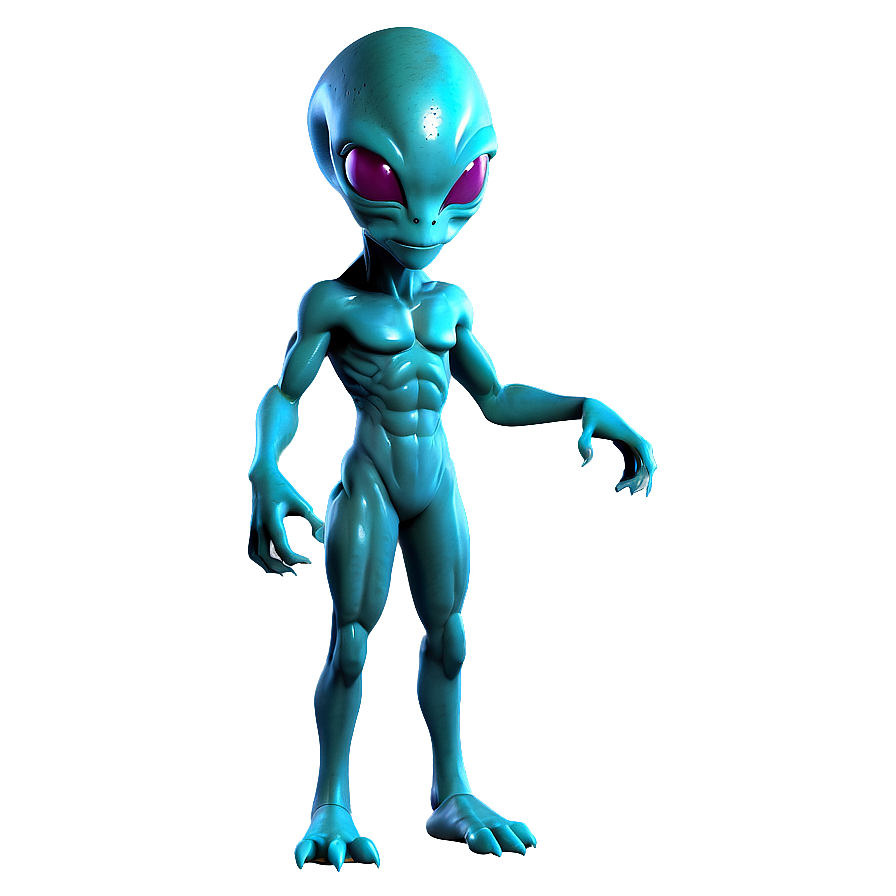 Alien Cartoon Mascot Png Lfl