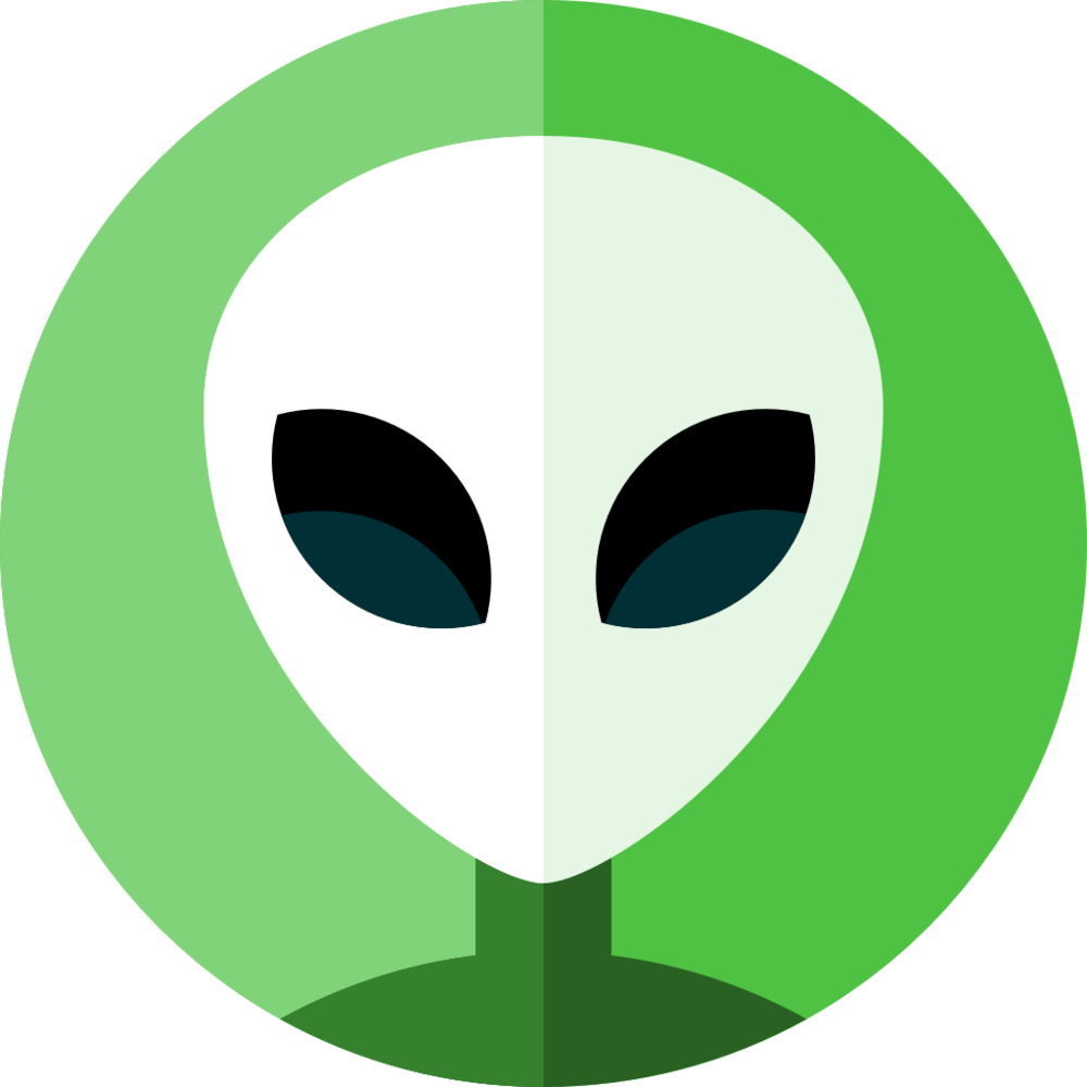 Alien Emoji Graphic