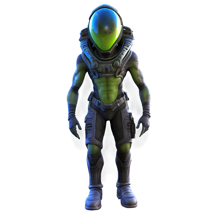 Alien Explorer Character Png 30