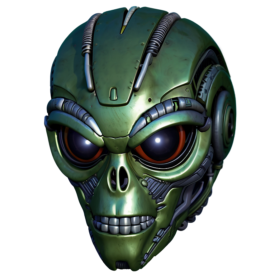 Alien Robot Head Png 70