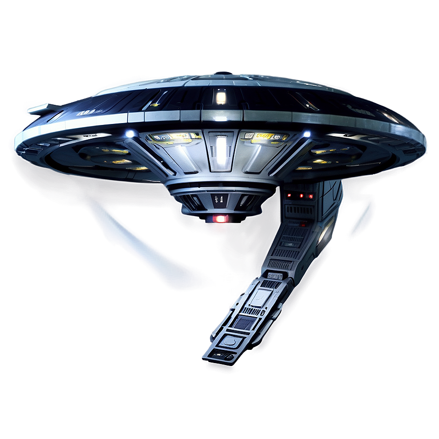 Alien Technology Starship Png 06202024