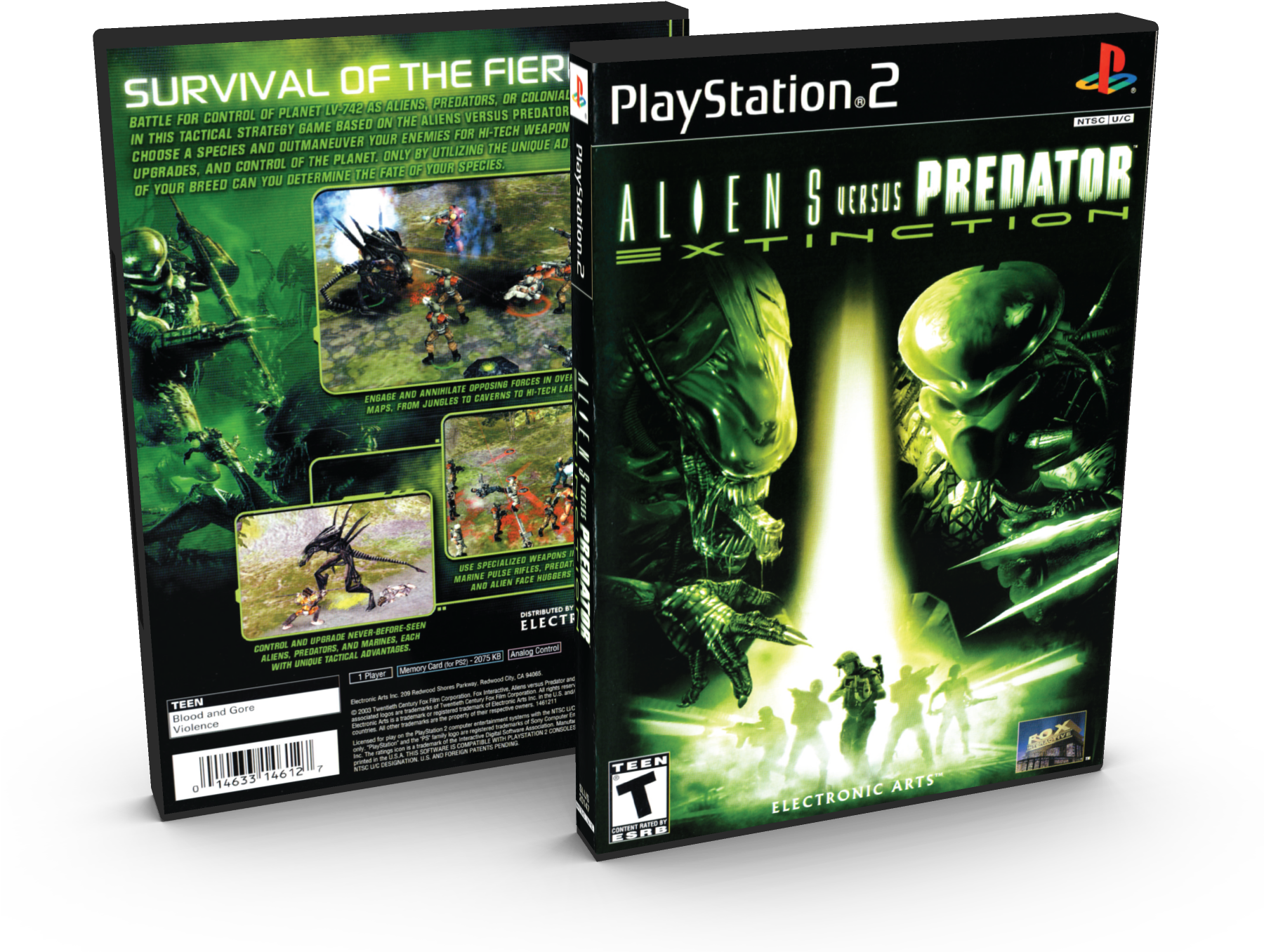Aliens Versus Predator Extinction P S2 Game